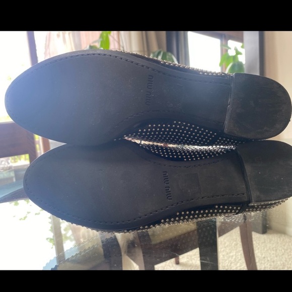 ✨Miu Miu Studded Flats ✨ - Picture 3 of 8